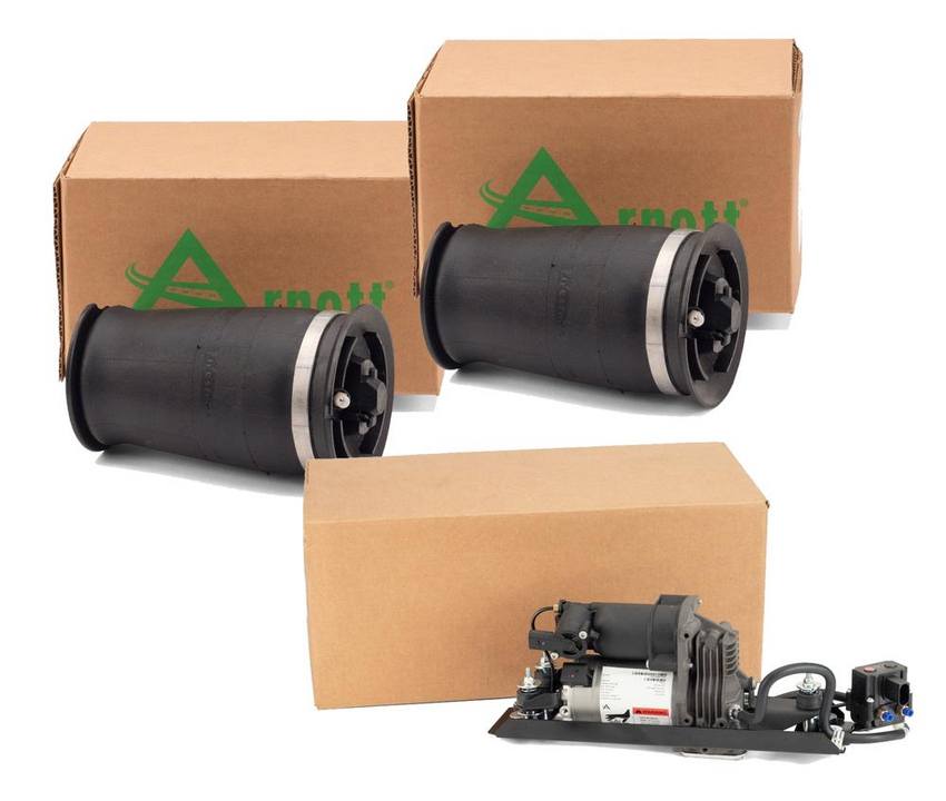 BMW Air Suspension Spring Kit - Rear (with Rear Leveling) 37126765602 - Arnott 3992992KIT